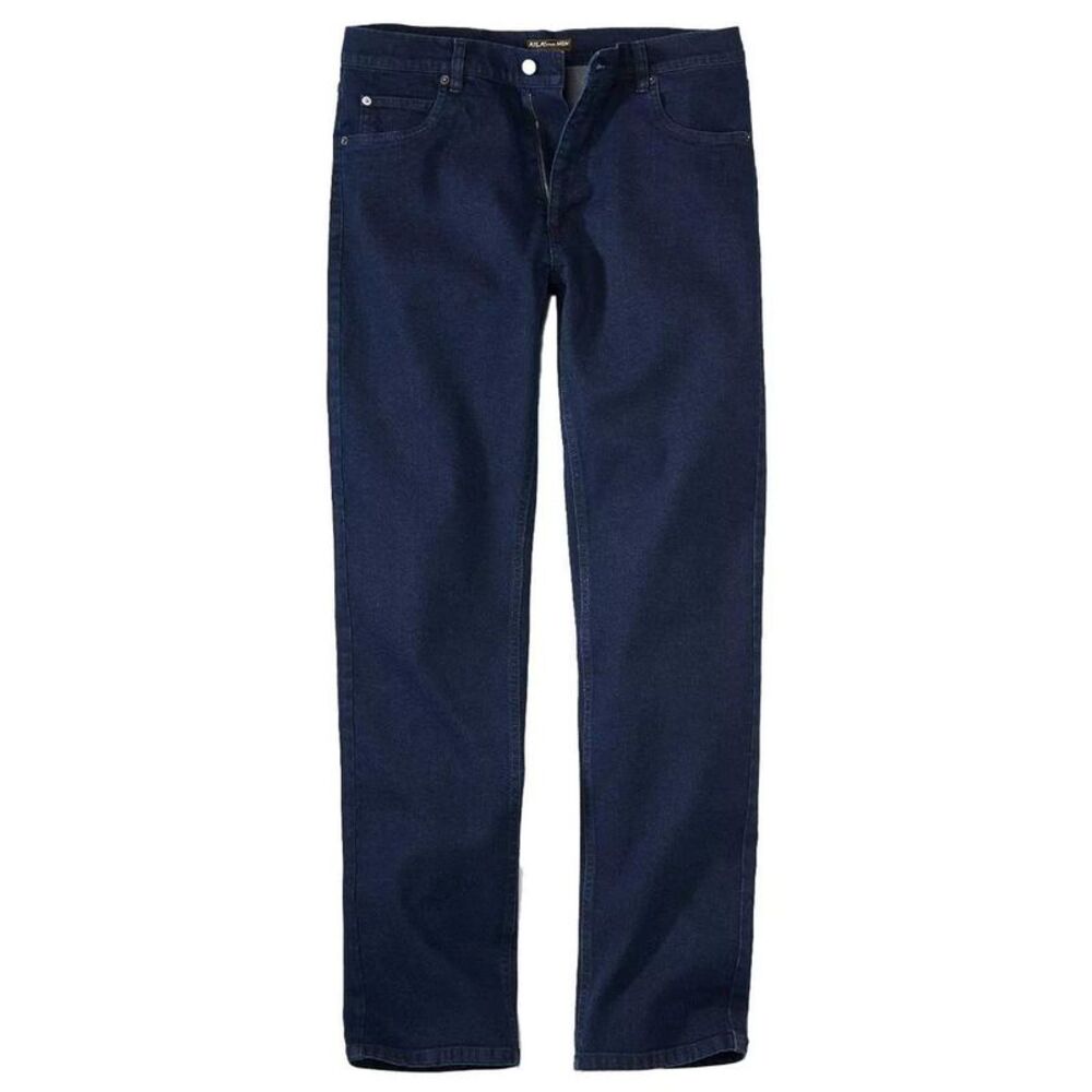 Atlas For Men Mens Stretch Regular Jeans / Dark Blue